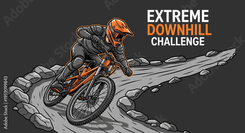 Extreme Downhill Cycling: A Thrilling Adventure in the Mountainous Landscape
