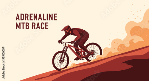 Extreme Mountain Biking Downhill Speed And Adventure