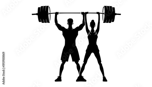 woman lifting weights