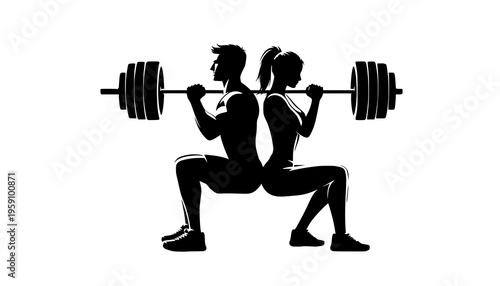 3d man lifting weights