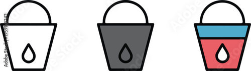 Professional customer support agent icon set featuring male service representative avatars with headsets in minimalist line art vector styles.