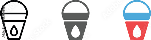 Professional customer support agent icon set featuring male service representative avatars with headsets in minimalist line art vector styles.