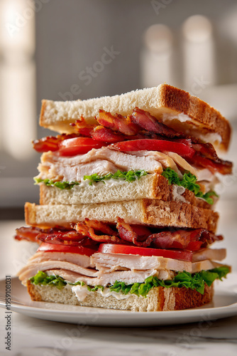 Turkey Club Sandwich