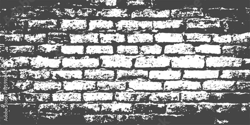 Abstract textured brickwork conveys a sense of aged resilience and enduring construction, the weathered surface telling tales of time and history. Its rough aesthetic would look great as background