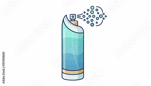 Air Freshener Spray Bottle Dispensing Fresh Scented Mist Bubbles