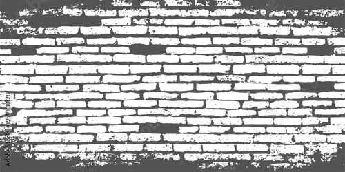 Abstract detailed wall made of bricks, evoking a sense of history and strength. The rough texture and imperfect arrangement of the bricks suggest the passage of time.