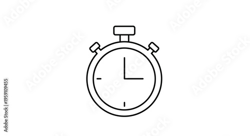Stopwatch Icon, Time Measurement, Countdown, Chronometer, Timer, Speed, Performance, Clock