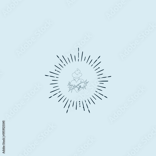 THESE HIGH QUALITY SACRED HEART JESUS VECTOR FOR USING VARIOUS TYPES OF DESIGN WORKS LIKE T-SHIRT, LOGO, TATTOO AND HOME WALL DESIGN