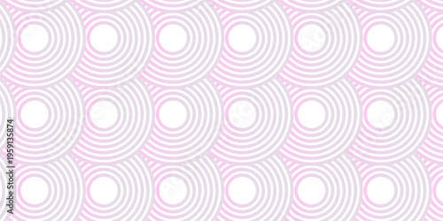 abstract seamless pattern with circles overlap textile fabric curl design.