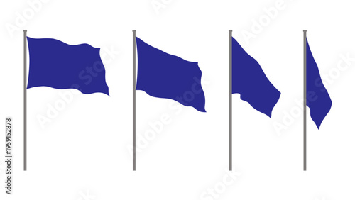 旗　イラスト　セット