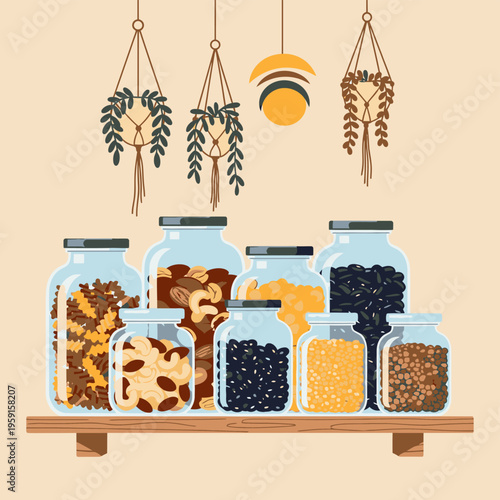 Assorted Dried Fruits and Nuts.