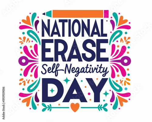 Woman Removing Negative Thoughts Silhouette Vector, Mental Health Awareness Graphic