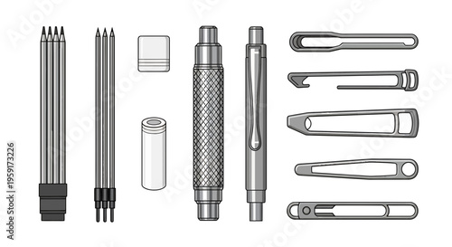 Multitool set, pocket knife tools, outdoor gear, metal equipment