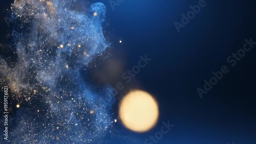 Soft Bokeh Light Blur Abstract Background Cinematic 4K Loop