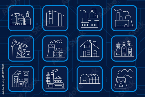 Currency set icon. Dollar euro exchange, globe money, piggy bank, growth coins, payment card, euro cycle, transfer arrows, bitcoin bag, cash hand, wallet bills, secure briefcase, bank building
