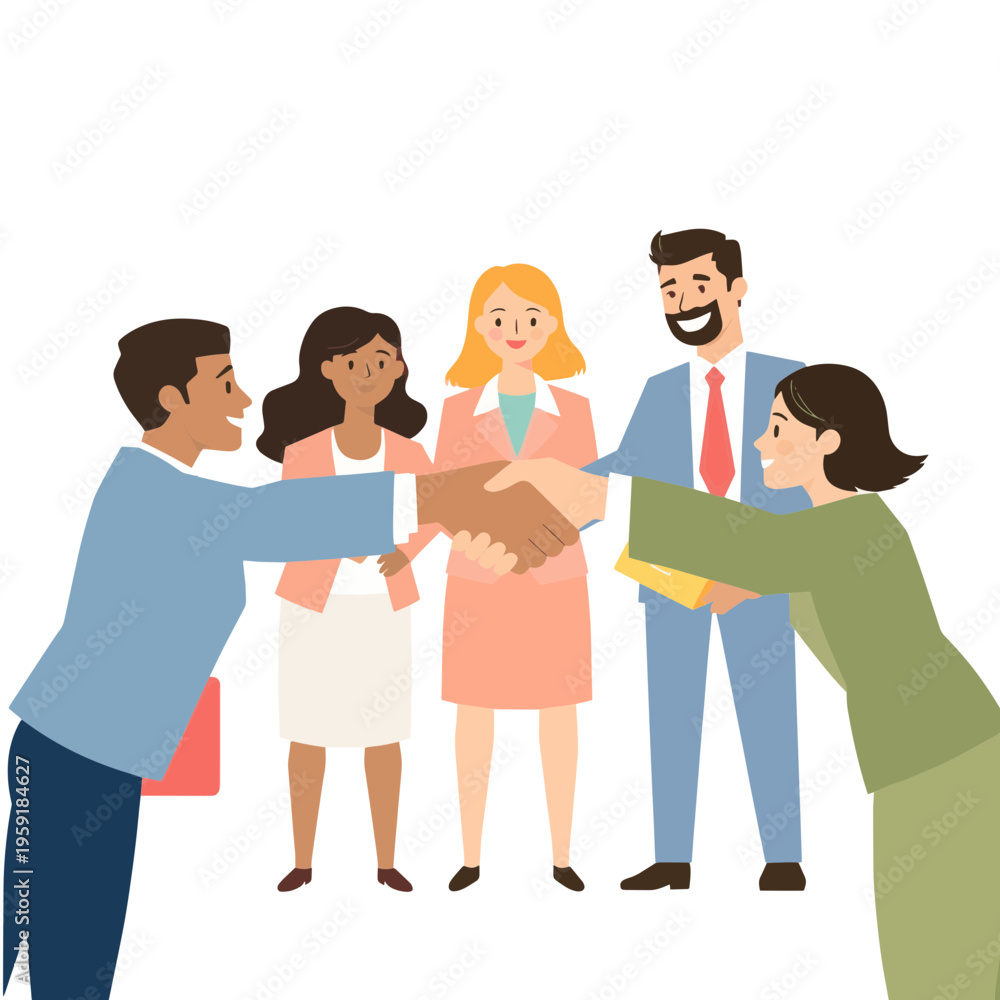Fototapeta premium group of people