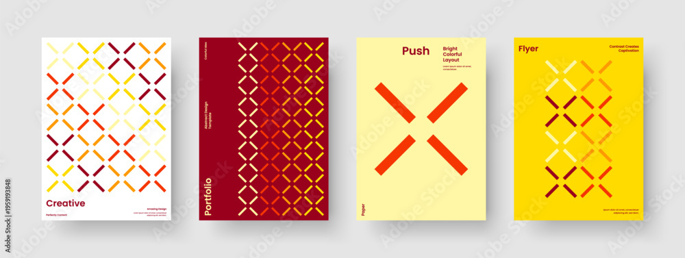 Foto Isolated Banner Layout