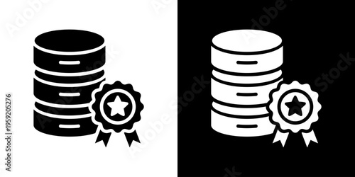 Data Quality icon set multiple style collection