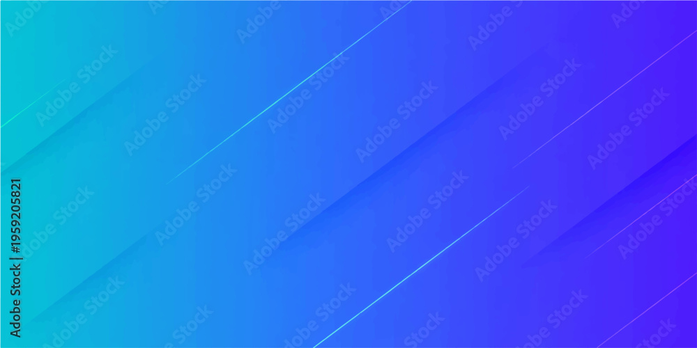 Obraz premium Abstract blue background with futuristic digital waves and hi-tech light lines creates a creative vector texture for business technology wallpaper and web banner design templates