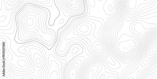 Vector geographic contour mounted map background. Abstract minimal The patter discovery vector topo map.abstract wavy background. topographic contour background.