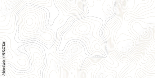 Vector geographic contour mounted map background. Abstract minimal The patter discovery vector topo map.abstract wavy background. topographic contour background.