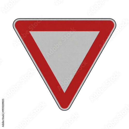 Yield sign isolated on transparent background Free Download Yield sign isolated on transparent background - GFXLoad