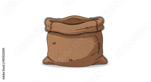 Brown Kraft Paper Lunch Sack.
