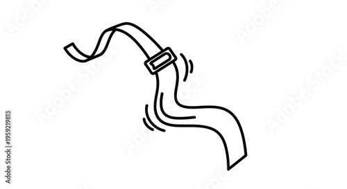 Seatbelt icon, safety belt symbol, car safety, secure fastening, travel protection