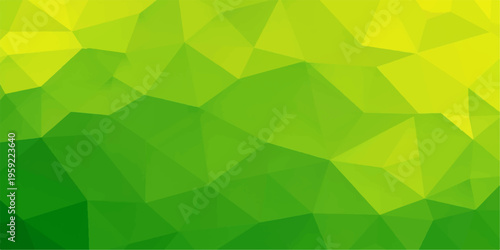 Green abstract background featuring a seamless pattern of triangles and diamond shapes in a bright tech style with light green and blue vector textures for a modern wallpaper design