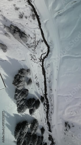 water flowing into the water