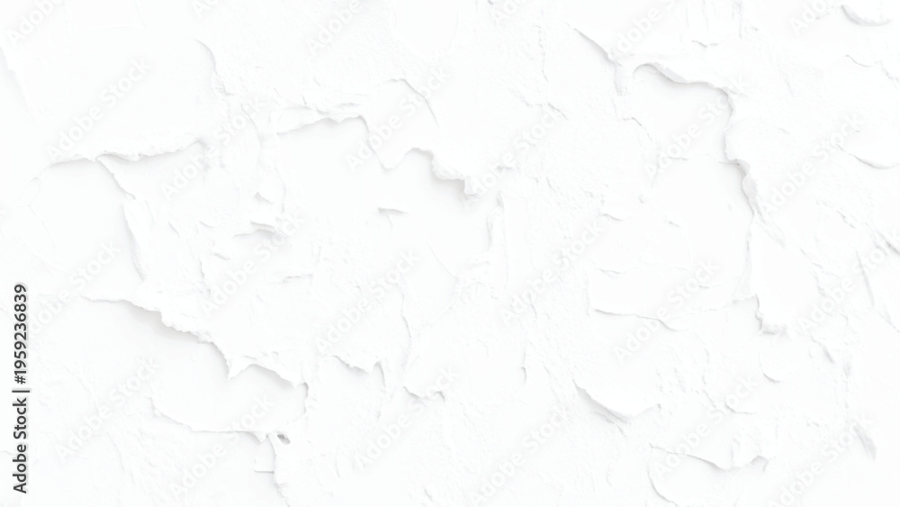 Fototapeta premium crack concrete white wall or Cement wall background 