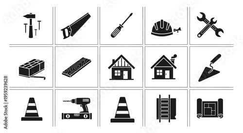 Construction Tools and Equipment for Building Projects and Maintenance