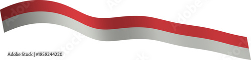 Free Download Red and White Ribbon - GFXLoad