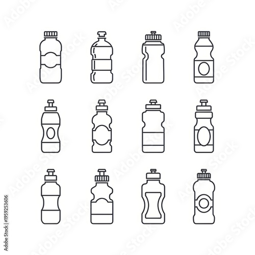 Clean Beverage Symbols