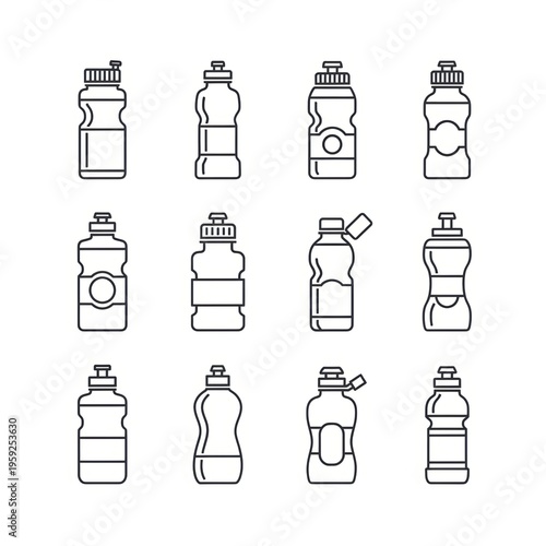 Modern Packaging Icons