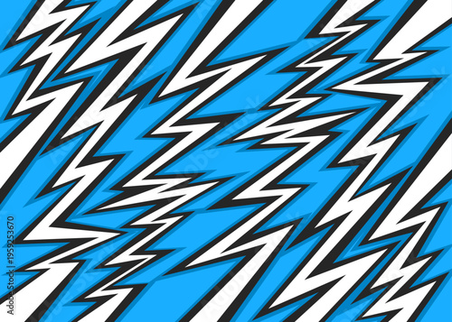 Abstract background with gradient zigzag lines pattern