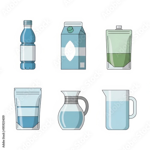 Clean Hydration Symbols