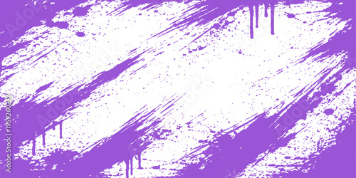 Abstract a dynamic visual, showcasing expressive brushstrokes of vivid purple paint gracefully layered across a clean canvas creating a striking modern backdrop. 