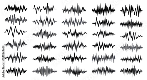 Soundwave Collection: Diverse Audio Visualizations