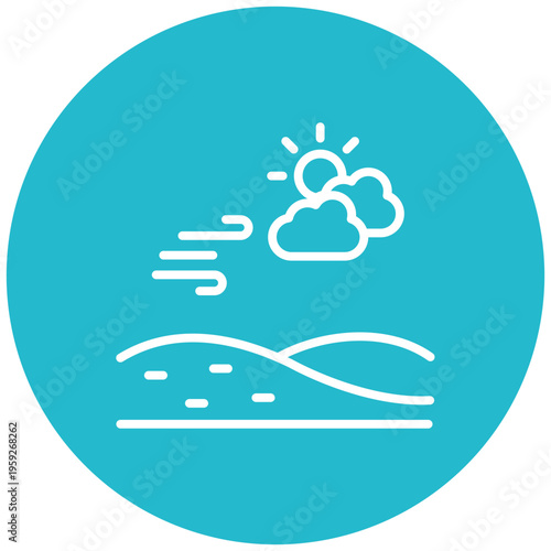 Desert Weather Icon