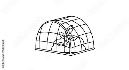 Greenhouse Dome for Seedlings and Young Plants, Garden Protection, Growing Vegetables