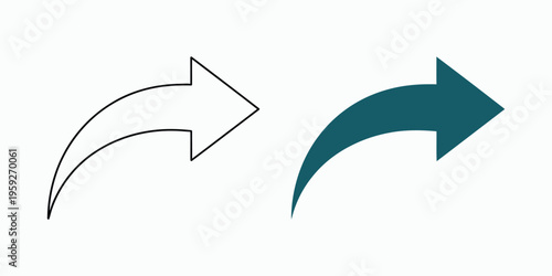 Two arrows pointing to the right