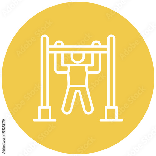 Chin Ups Icon