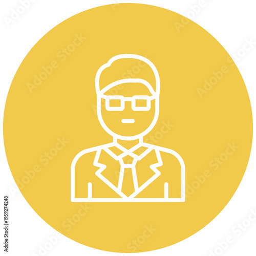 Male Professor Icon