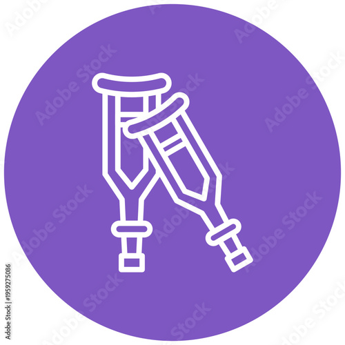Crutches Icon