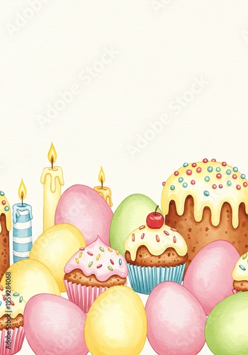 Watercolor Easter Delights