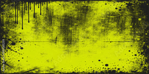 Abstract a grunge-style textures, an artistic canvas that exudes a sense of weathered age and raw aesthetic, with unique stain mark.