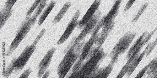 Textured monochrome background featuring parallel diagonal streaks with soft edges and a fine speckled grain, offering a subtle yet dynamic abstract pattern for design