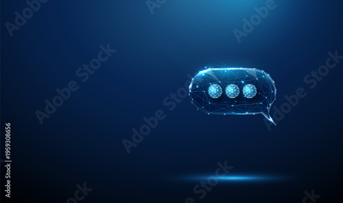 3d speech bubble with ellipsis inside. Ongoing conversation, typing indicator, thinking process, waiting response, communication pause, messaging activity concept.