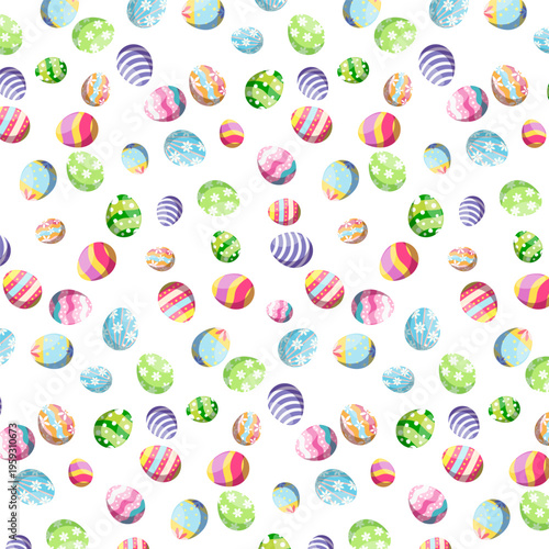 Seamless Easter Egg Pattern